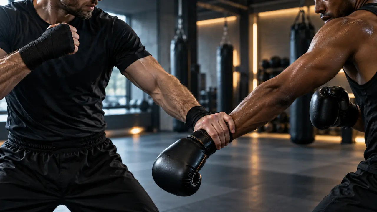 Entraînement encadré autour du contrôle du poignet en arts martiaux