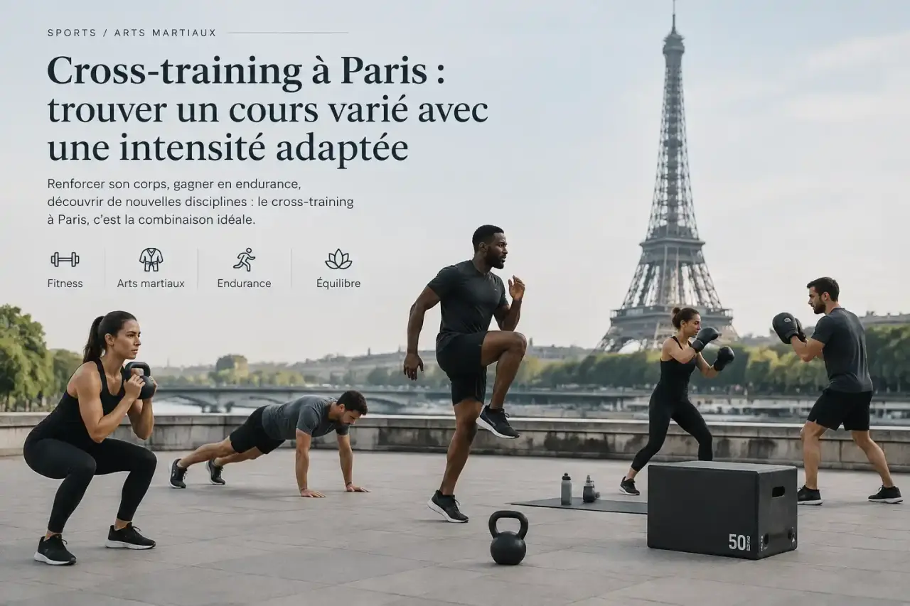 Cross-training à Paris : trouver un cours varié avec une intensité adaptée