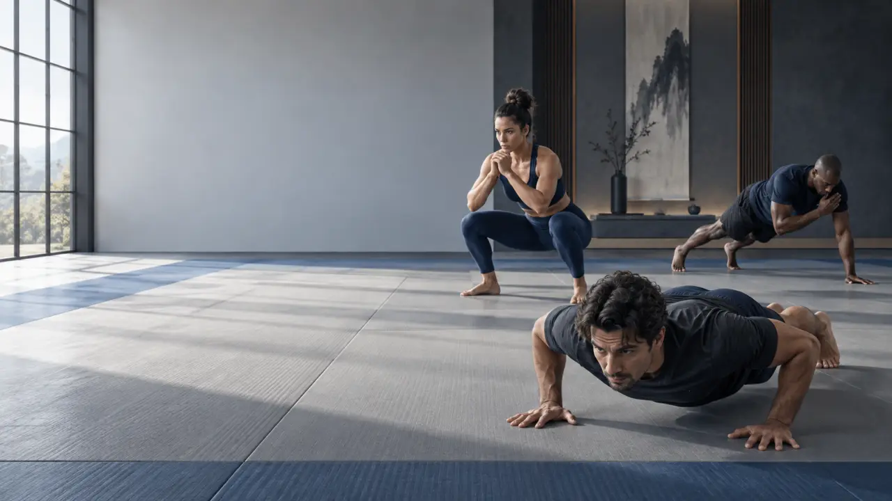 Circuit training au poids du corps : 3 séances sans matériel pour progresser à votre rythme